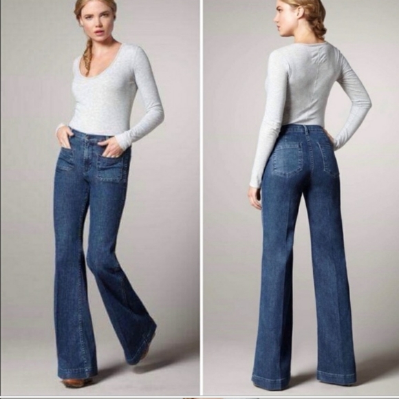 J Brand Denim - J Brand Wonderama High Rise WideLeg Jeans 25